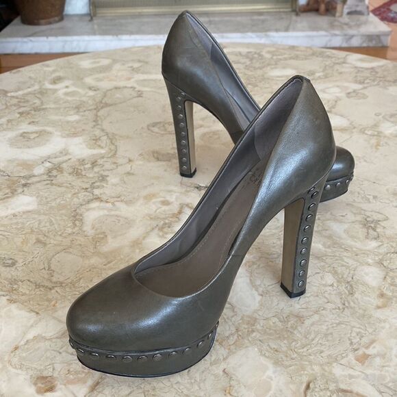 Vince Camuto Studded Platform Heels - Picture 1 of 15